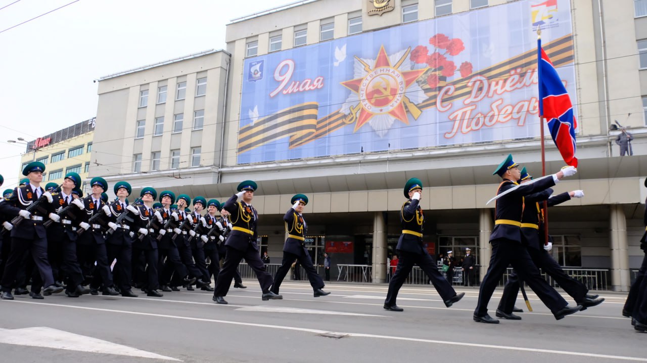 Где и когда будут перекрыты улицы Калининграда из-за репетиций парада Победы?