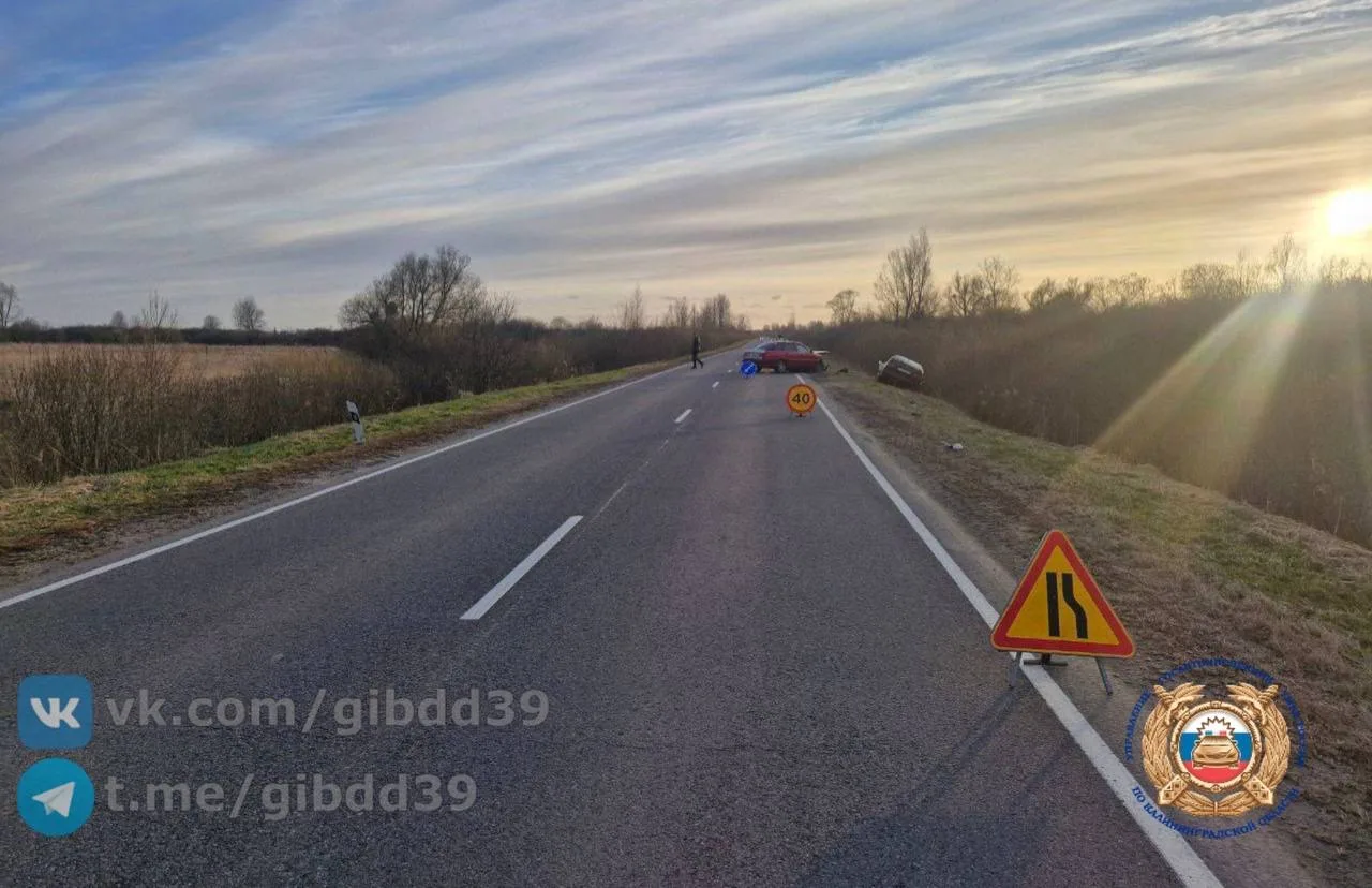 В Калининградской области в ДТП пострадали водитель и ребёнок В Калининградской области в ДТП пострадали водитель и ребёнок