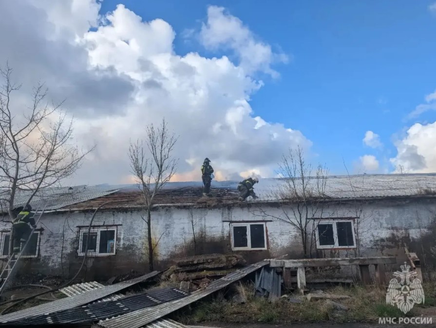 В Полесске на улице Железнодорожной загорелся крупный гараж В Полесске на улице Железнодорожной загорелся крупный гараж