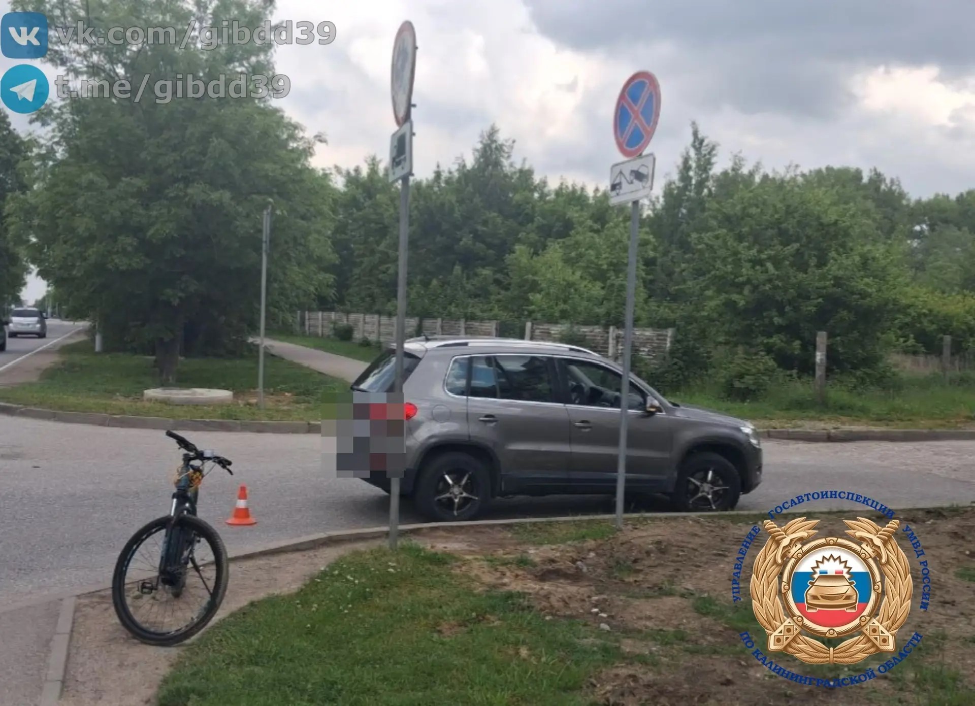 В Калининграде сбили девочку на велосипеде В Калининграде сбили девочку на велосипеде