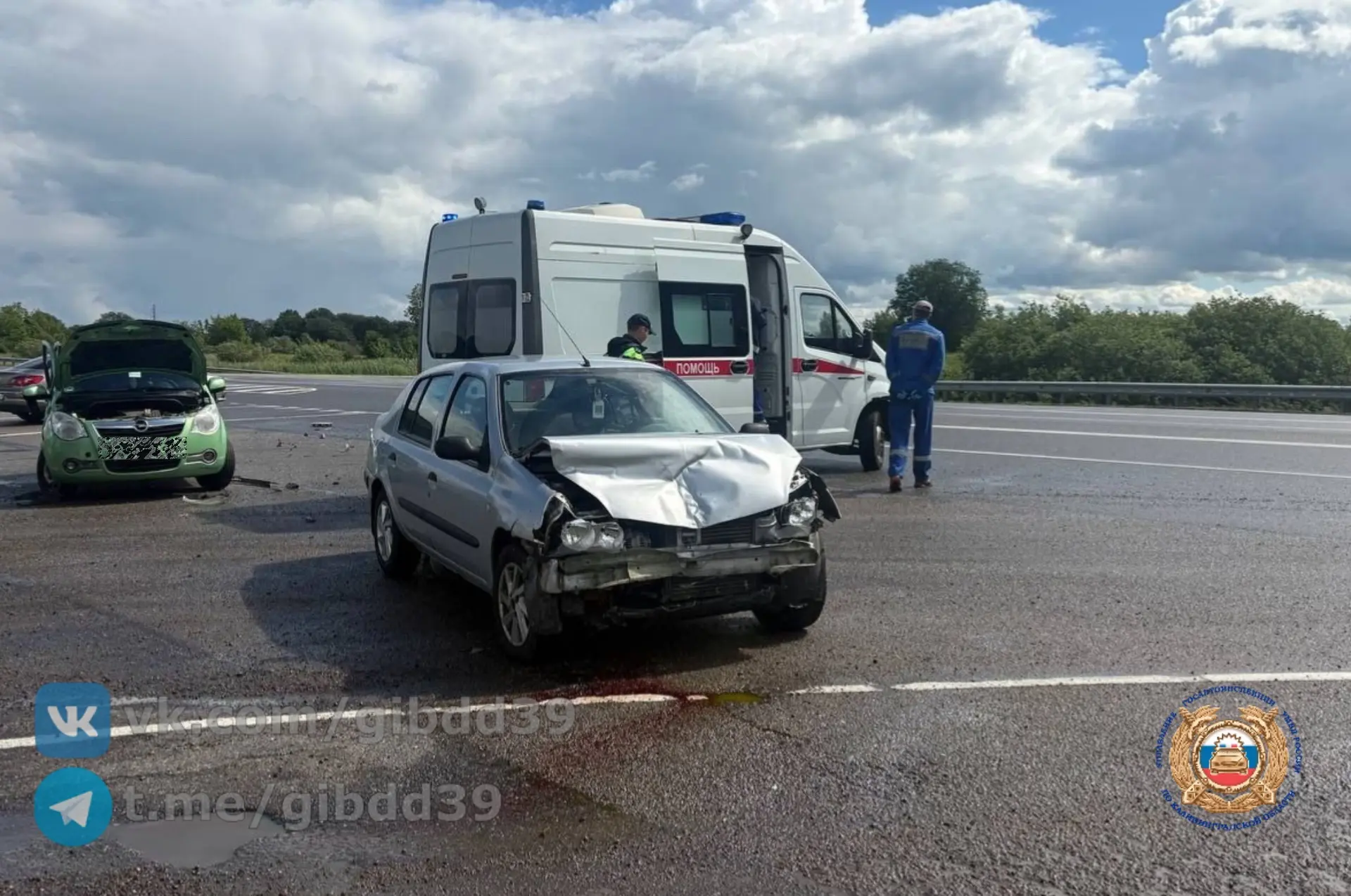В Гусевском районе произошло ДТП с пострадавшей В Гусевском районе произошло ДТП с пострадавшей
