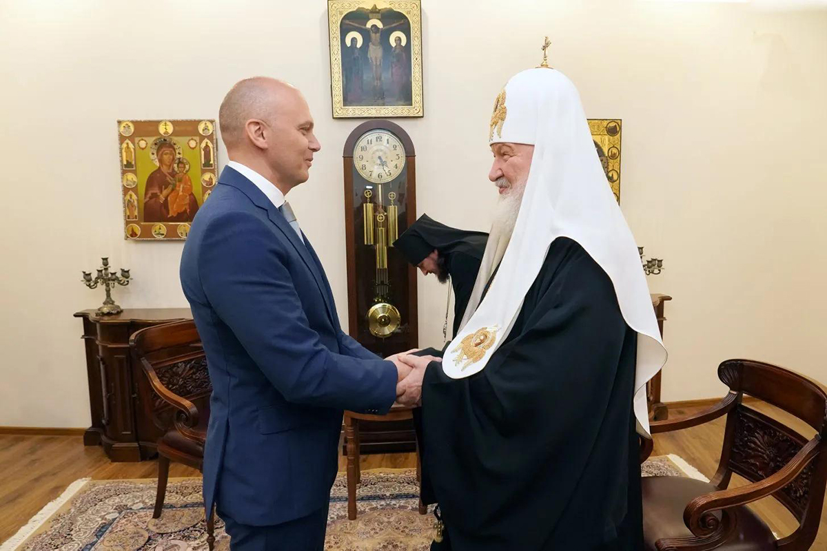 В Калининграде прошла встреча губернатора Алексея Беспрозванных с Патриархом Кириллом В Калининграде прошла встреча губернатора Алексея Беспрозванных с Патриархом Кириллом