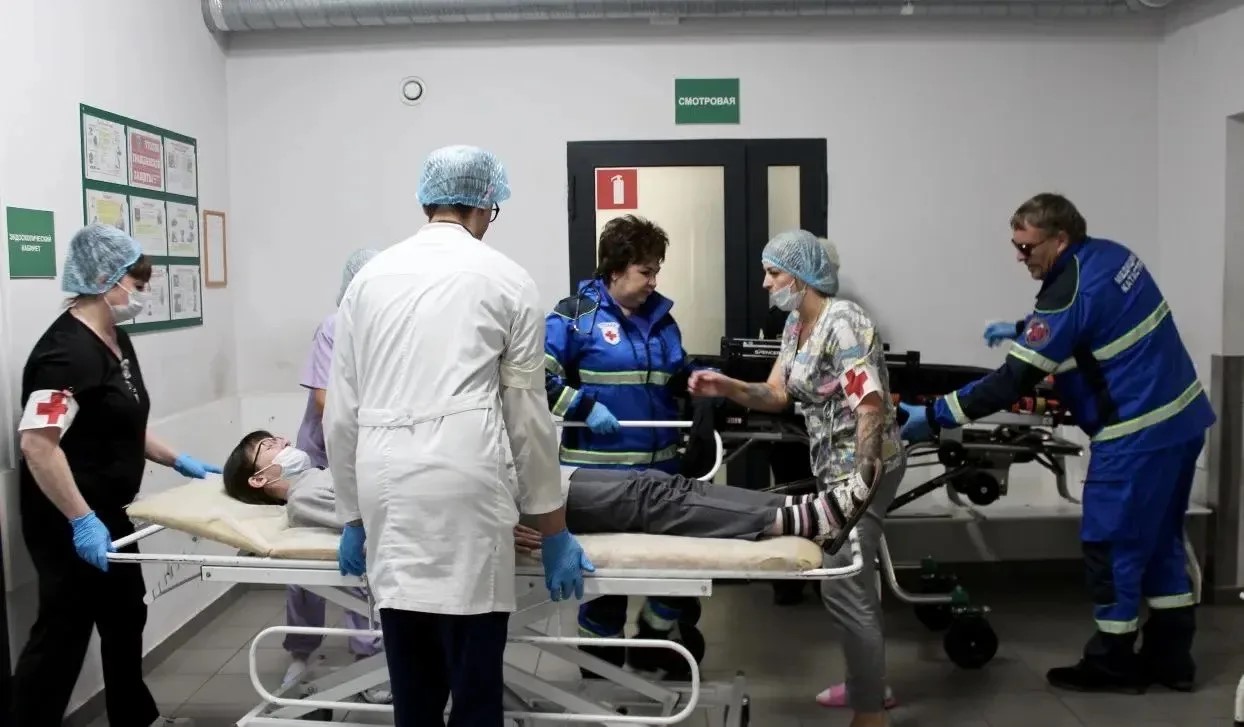 В Областной клинической больнице прошли учения по массовому поступлению пострадавших В Областной клинической больнице прошли учения по массовому поступлению пострадавших