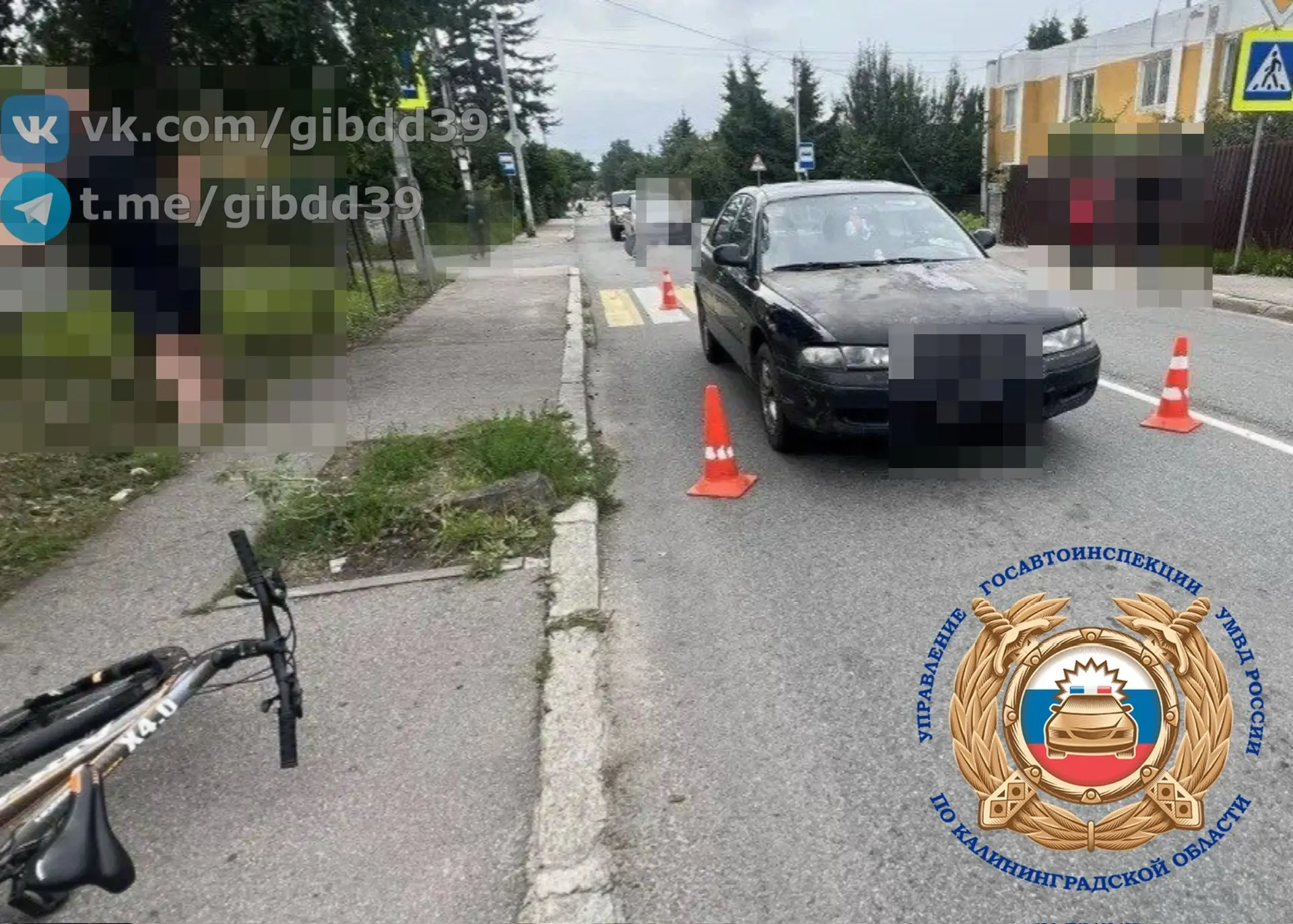 В Калининграде на пешеходном переходе сбили 11-летнюю велосипедистку В Калининграде на пешеходном переходе сбили 11-летнюю велосипедистку