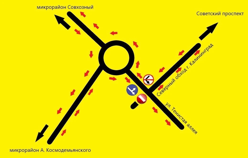 В Калининграде временно закроют участок дороги на Северном обходе В Калининграде временно закроют участок дороги на Северном обходе