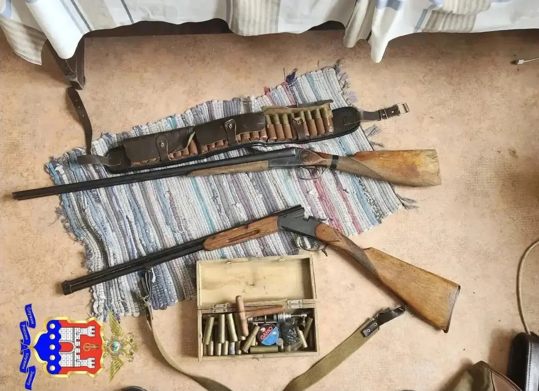 Житель Гвардейского района незаконно хранил два ружья и 27 патронов Житель Гвардейского района незаконно хранил два ружья и 27 патронов