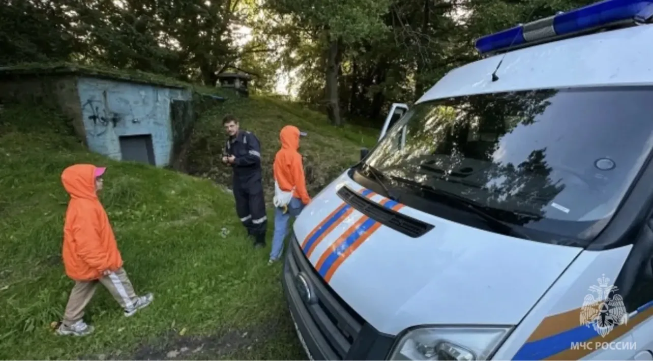 В Калининградской области спасатели вывели из леса двух женщин с детьми В Калининградской области спасатели вывели из леса двух женщин с детьми