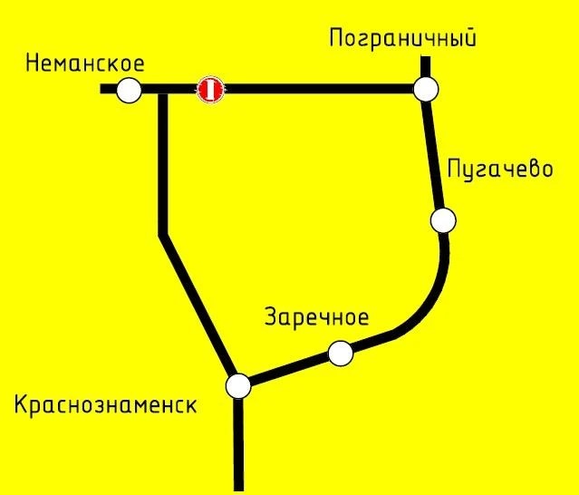 Между посёлками Неманское и Пограничный временно закроют движение транспорта Между посёлками Неманское и Пограничный временно закроют движение транспорта