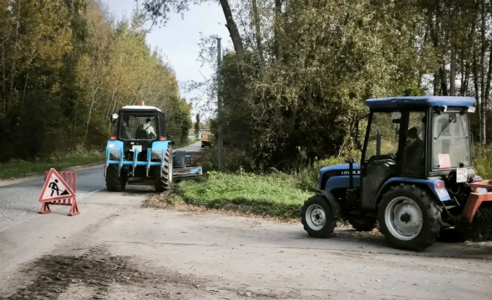 На улице Маяковского в Советске появились опоры освещения На улице Маяковского в Советске появились опоры освещения