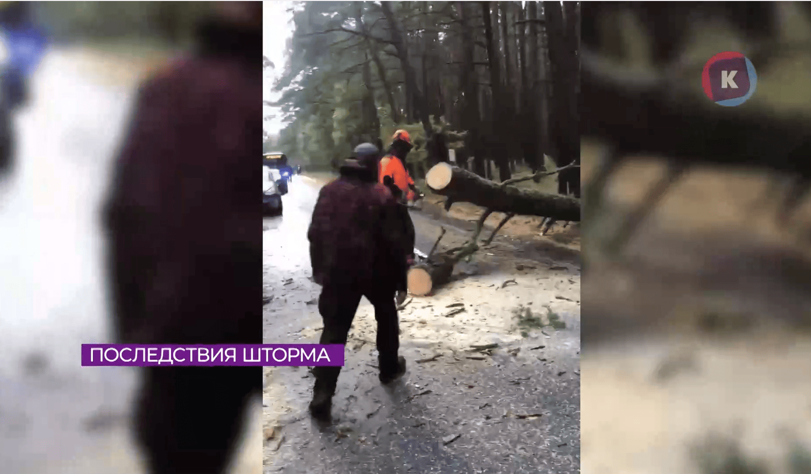 Пятничный шторм нахулиганил в Калининградской области Пятничный шторм нахулиганил в Калининградской области