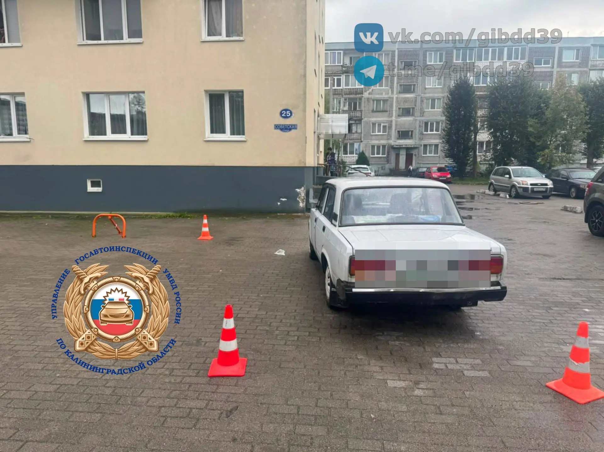 В Светлом водитель «Лады» врезался в многоквартирный дом В Светлом водитель «Лады» врезался в многоквартирный дом