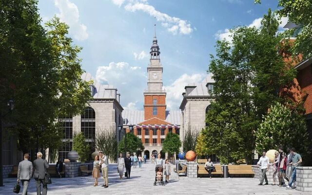 Часы с трёхметровыми циферблатами установят на башне в БФУ им. И. Канта Часы с трёхметровыми циферблатами установят на башне в БФУ им. И. Канта